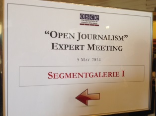 OSCE Open Journalism Conference in Vienna